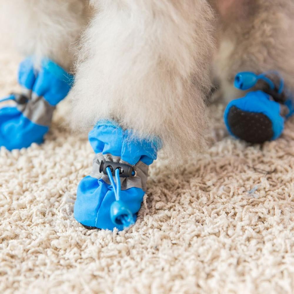 Winter Dog Shoes for Small Dogs,Anti-Slip Dogs Boots Paw Protector