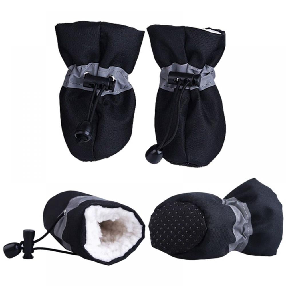Winter Dog Shoes for Small Dogs,Anti-Slip Dogs Boots Paw Protector