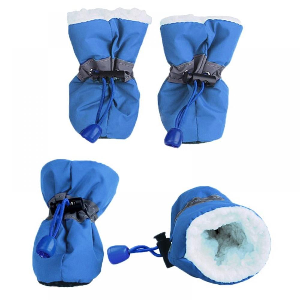 Winter Dog Shoes for Small Dogs,Anti-Slip Dogs Boots Paw Protector