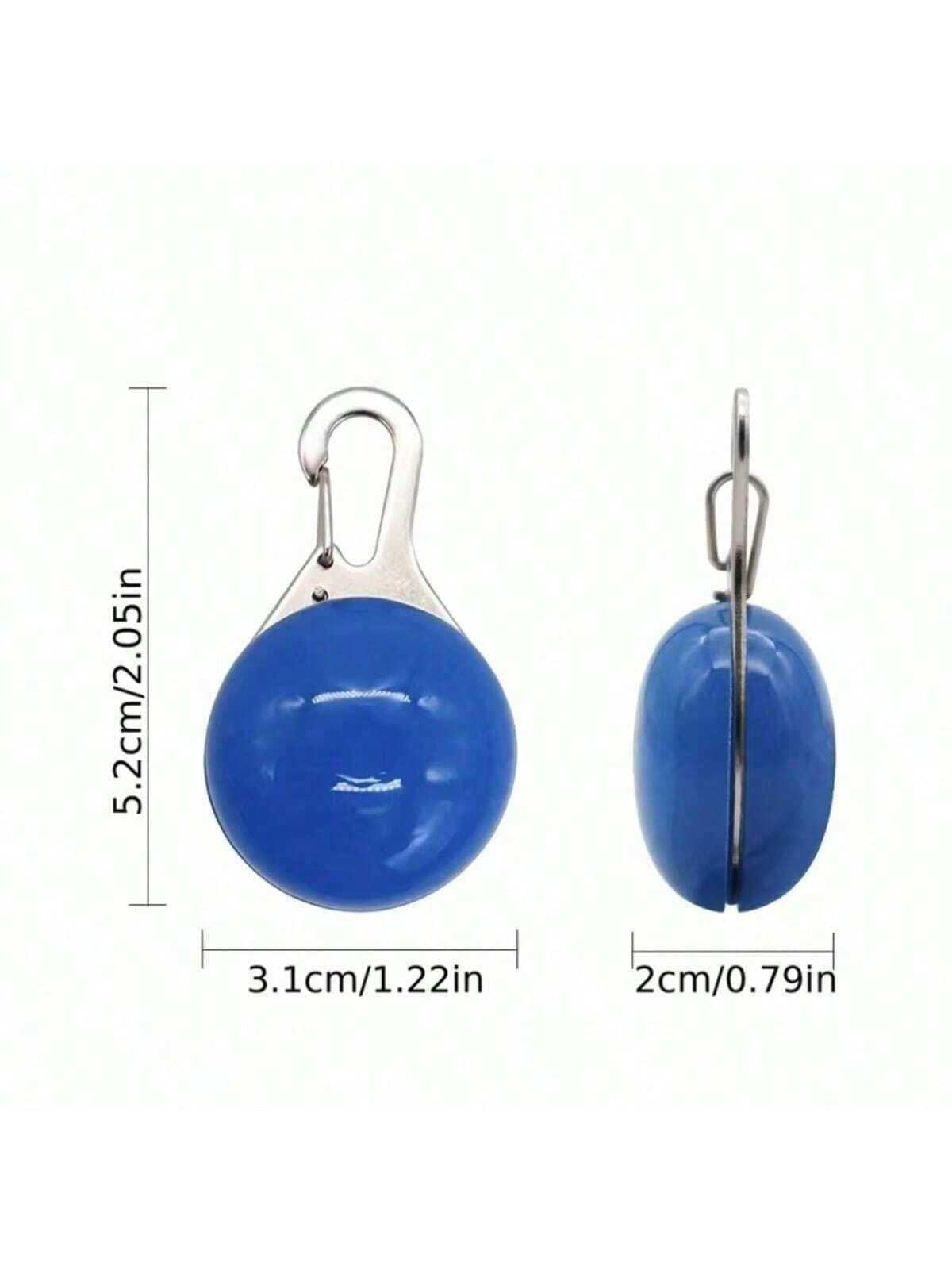 1Pc Random Pet Luminous Pendant Anti-Lost Tag, Light up Your Dog'S Night Walks!