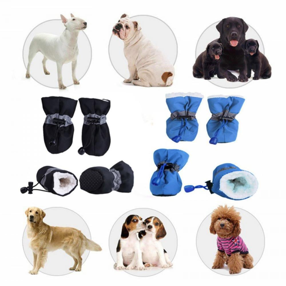 Winter Dog Shoes for Small Dogs,Anti-Slip Dogs Boots Paw Protector