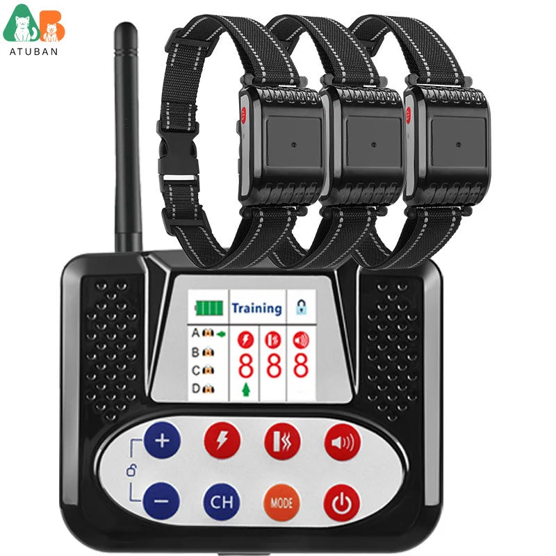 Invisible Fence for Dogs,2-In-1 Electric Dog Fence&Remote Training Collar,Wireless Dog Fence IPX6 Waterproof Training Collar
