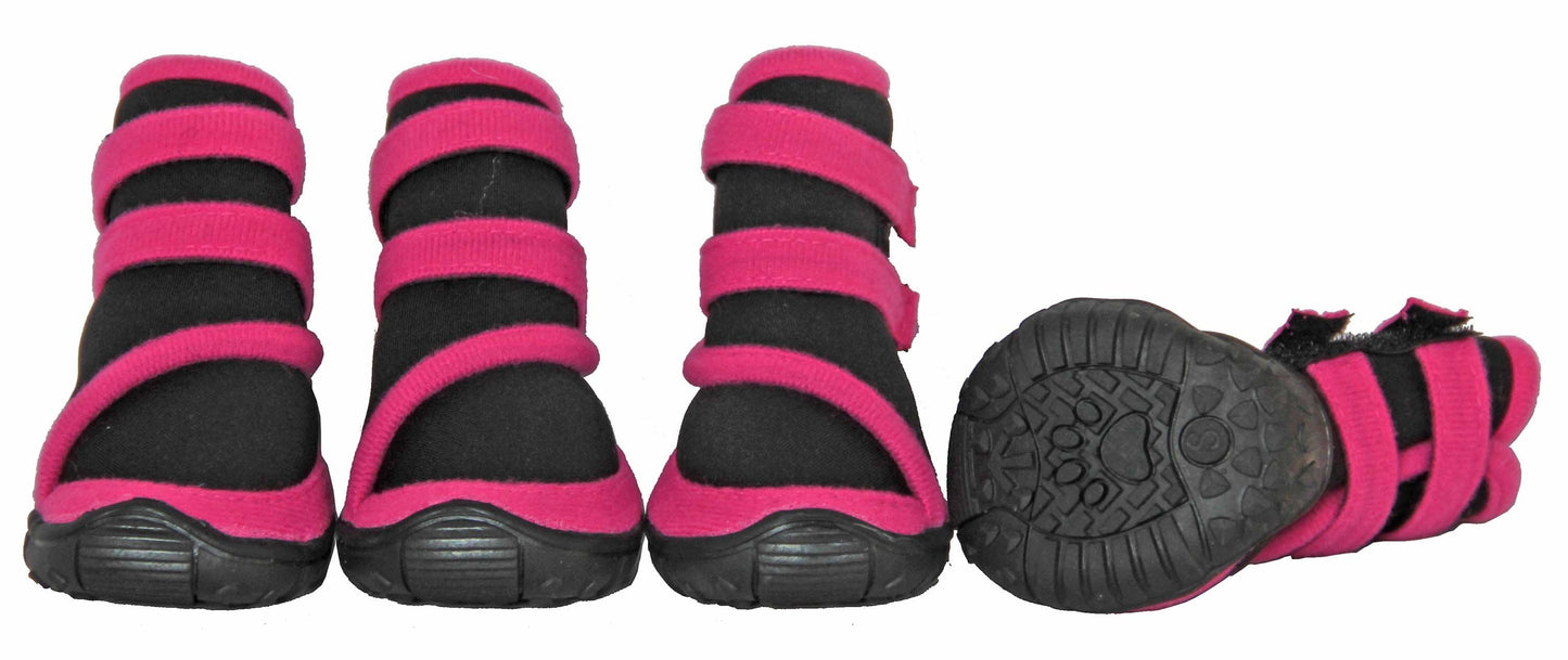® 'Performance-Coned' Premium Stretch High Ankle Support Dog Shoes - Set of 4