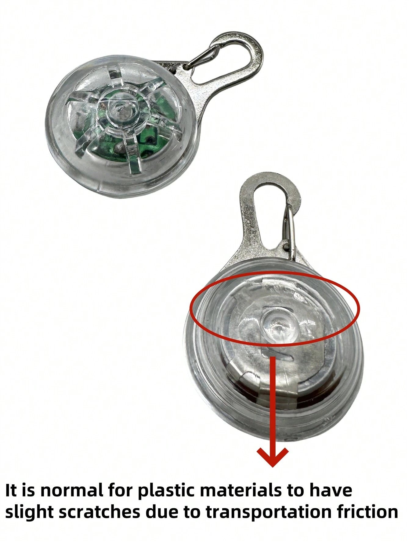 1Pc Random Pet Luminous Pendant Anti-Lost Tag, Light up Your Dog'S Night Walks!