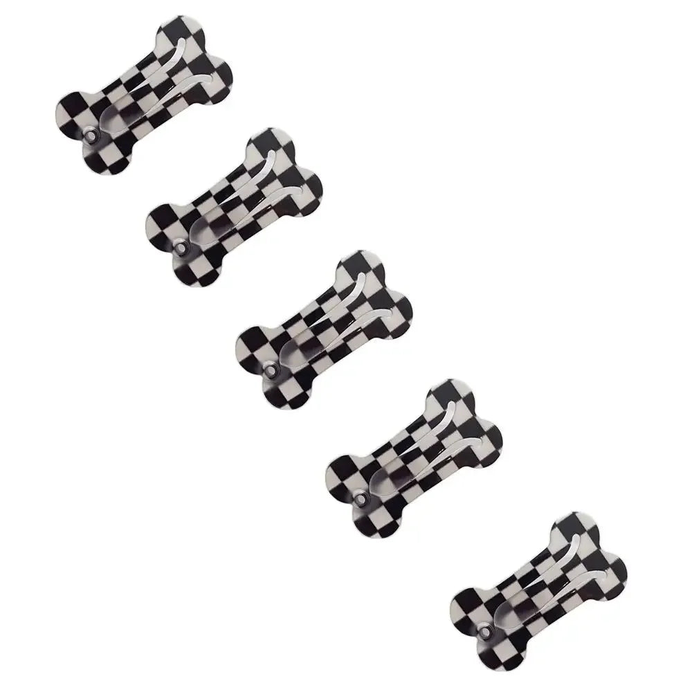 5Pcs Pet Colorful Hairpin Puppy Mini Dog Bone Hair Clips Pet Hair Grooming Clips Dog Hair Accessories