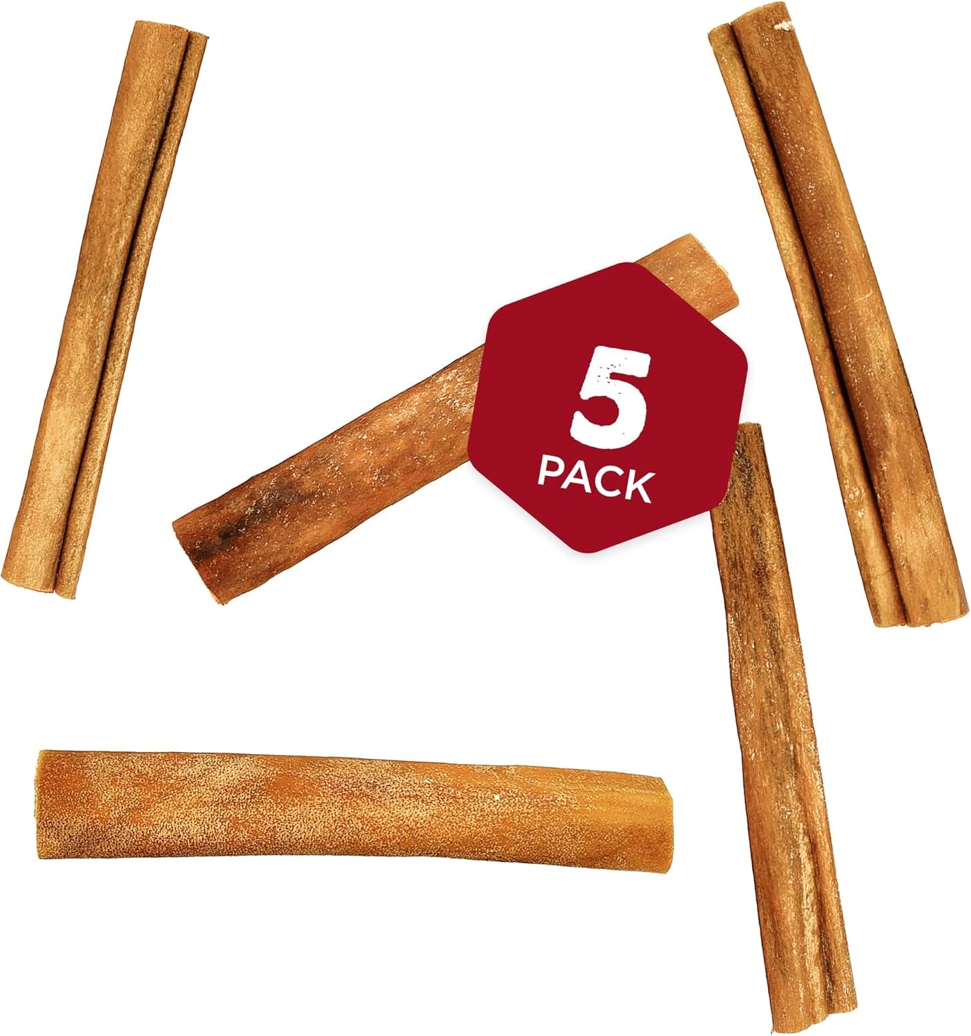 6 Inch Natural Collagen Sticks for Dogs 