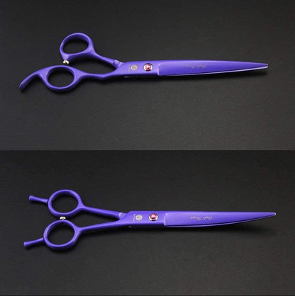 7.0 Inch Rhinestone Decoration 3PCS Pet Grooming Scissors Dog Hair Cutting & Thinning Shears Set