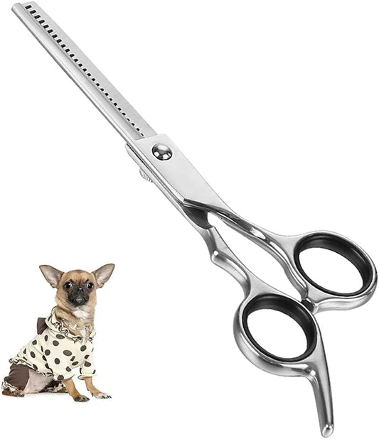 Dog Grooming Scissors 4CR Stainless Steel Pet Thinning Shears,
