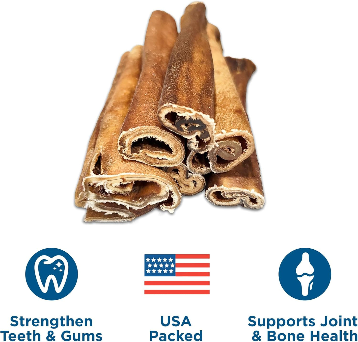6 Inch Natural Collagen Sticks for Dogs 
