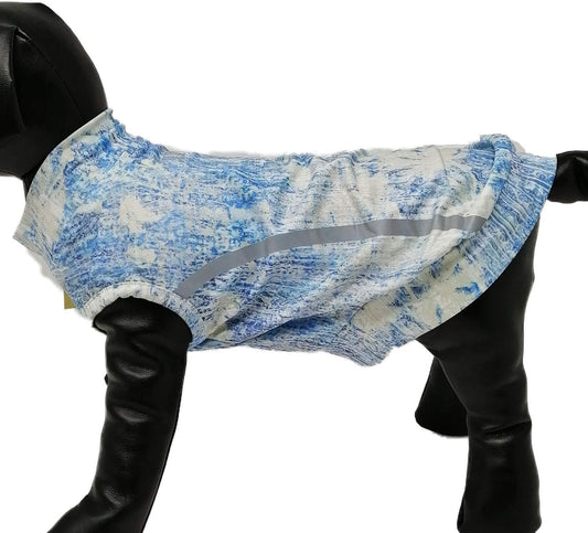 Cooling Dog Printed Sun Shield Vest 