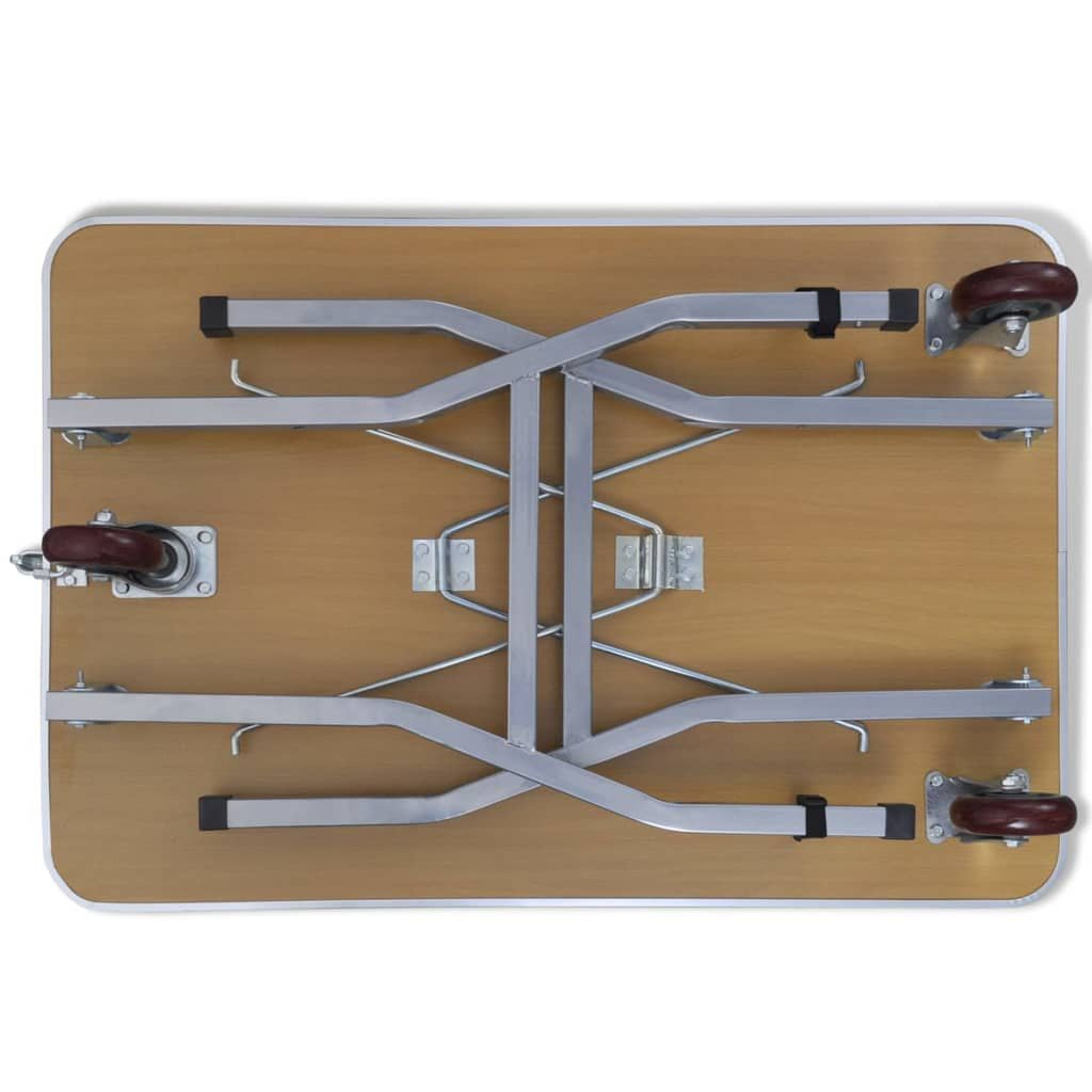 Dog Grooming Table Black Engineered Wood with Rubber Surface Medium