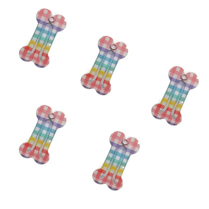 5Pcs Pet Colorful Hairpin Puppy Mini Dog Bone Hair Clips Pet Hair Grooming Clips Dog Hair Accessories