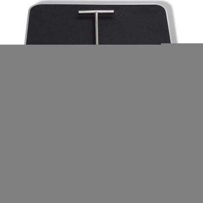 Dog Grooming Table Black Engineered Wood with Rubber Surface Medium