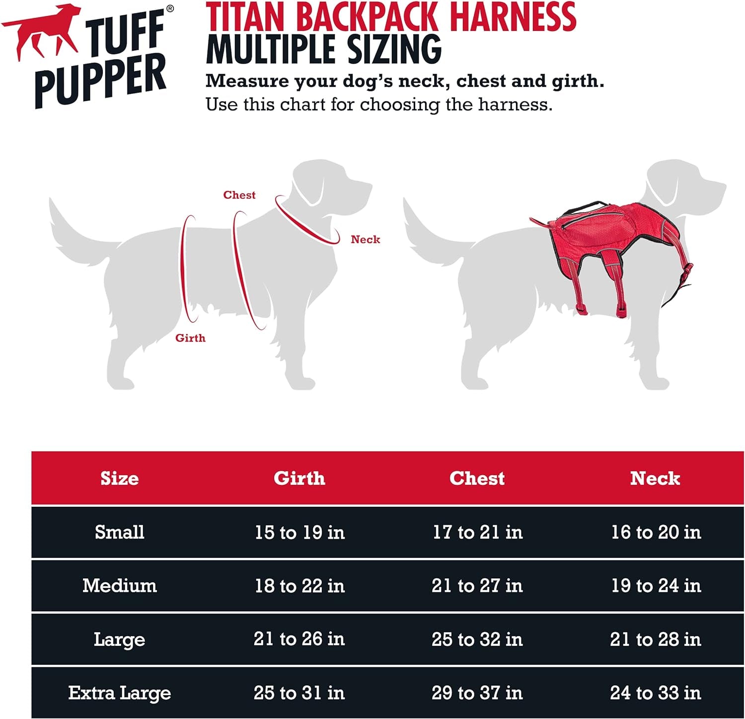 Escape Proof Dog Harness with Four Pockets | Waterproof Backpack Harness | Full Body Dog Lift Handle | 5 Point Adjustable Fit | 3M Reflective for Safety | Dog Hiking Harness for Day Trips