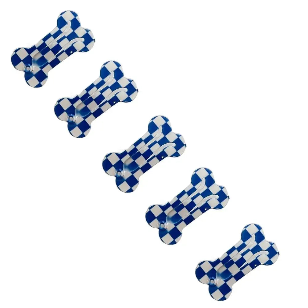 5Pcs Pet Colorful Hairpin Puppy Mini Dog Bone Hair Clips Pet Hair Grooming Clips Dog Hair Accessories