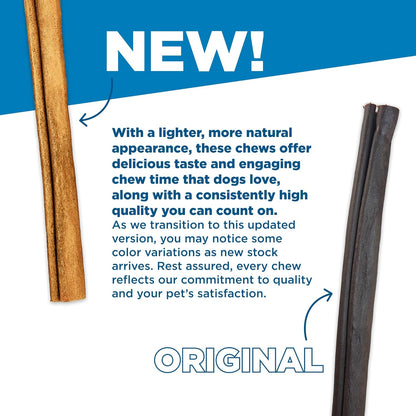 6 Inch Natural Collagen Sticks for Dogs 