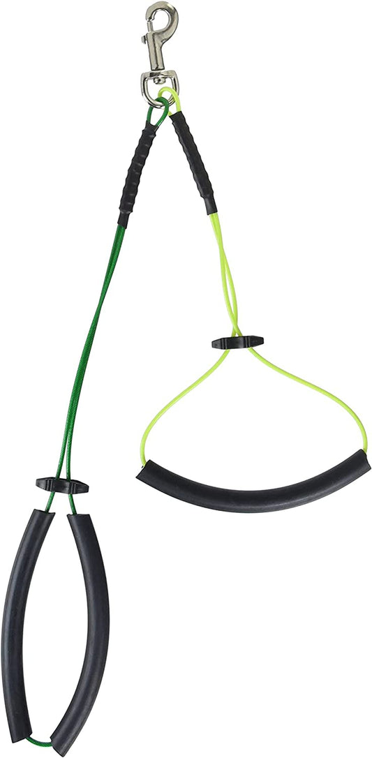 No Sit Haunch Holder for Dog Grooming Arm and Pet Grooming Table - Dog Grooming Supplies - Stainless Steel Hardware, Rust & Chew Resistant - 19 & 21In - Small/Medium (Haunch Only)