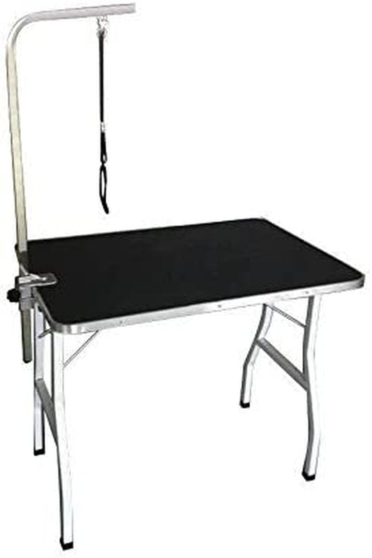 Dog Grooming Table Adjustable Pet Grooming Table Heavy Duty Cat Grooming Table Portable Master Equipment Grooming Table with Arm/Noose, Professional Drying Table for Dogs, Cats